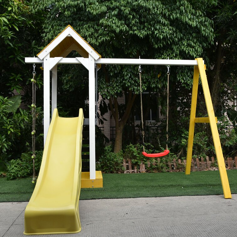 Balcony discount swing set